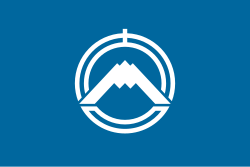 Flag of Fujiyoshida, Yamanashi